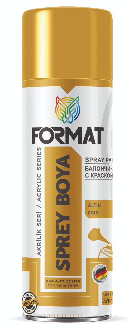 AKRİLİK ALTIN SPREY BOYA