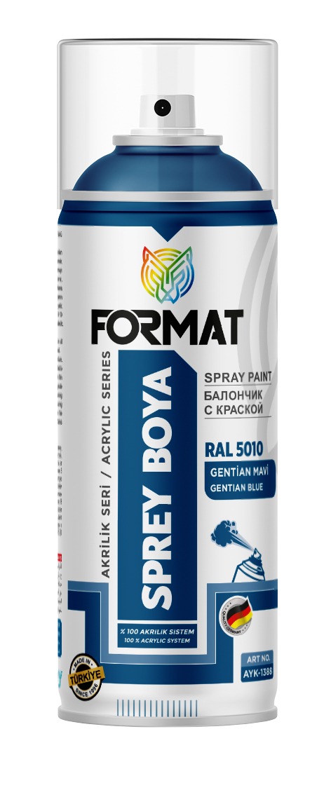 AKRİLİK GENTİAN MAVİ SPREY BOYA