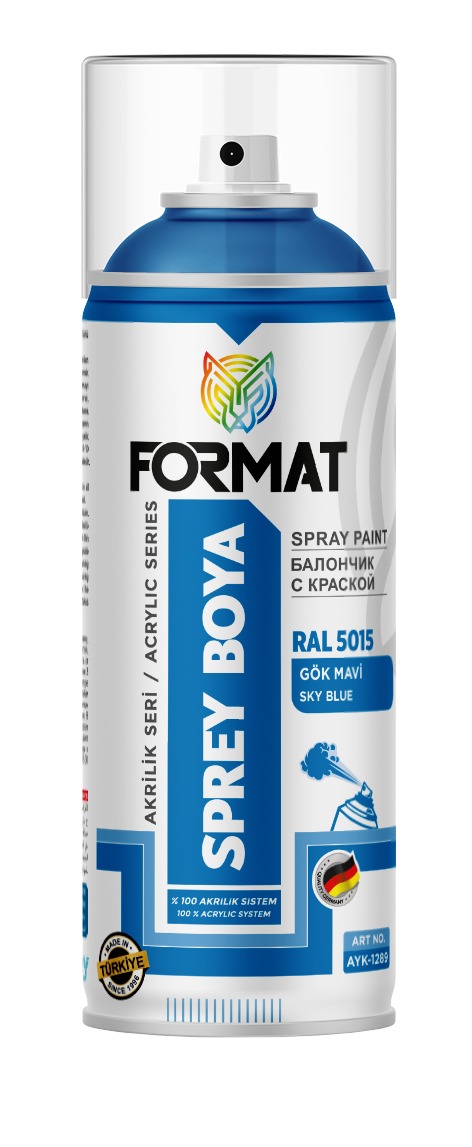 AKRİLİK GÖK MAVİ SPREY BOYA