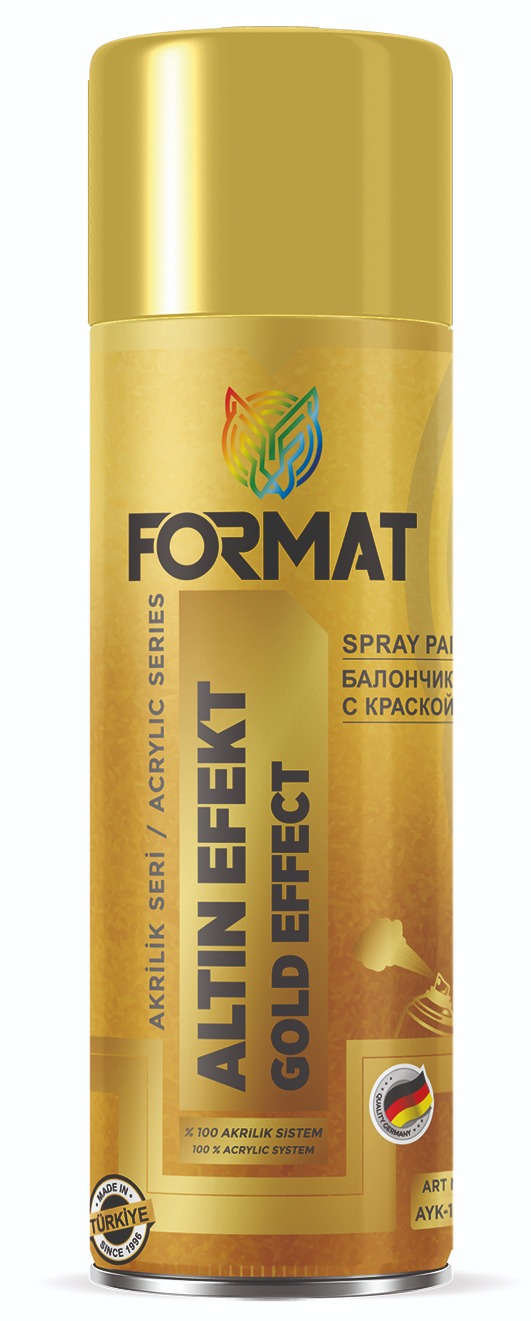 AKRİLİK ALTIN EFEKT SPREY BOYA