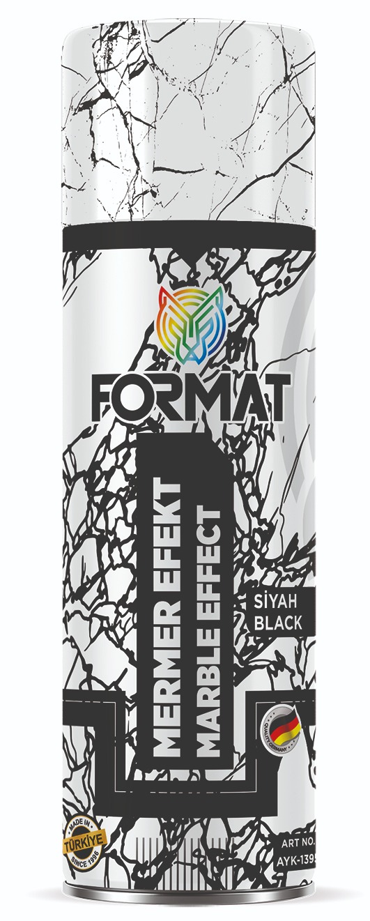 SİYAH MERMER EFEKT SPREY BOYA